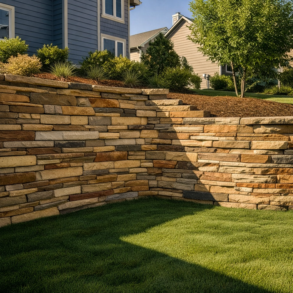 Retaining Walls color